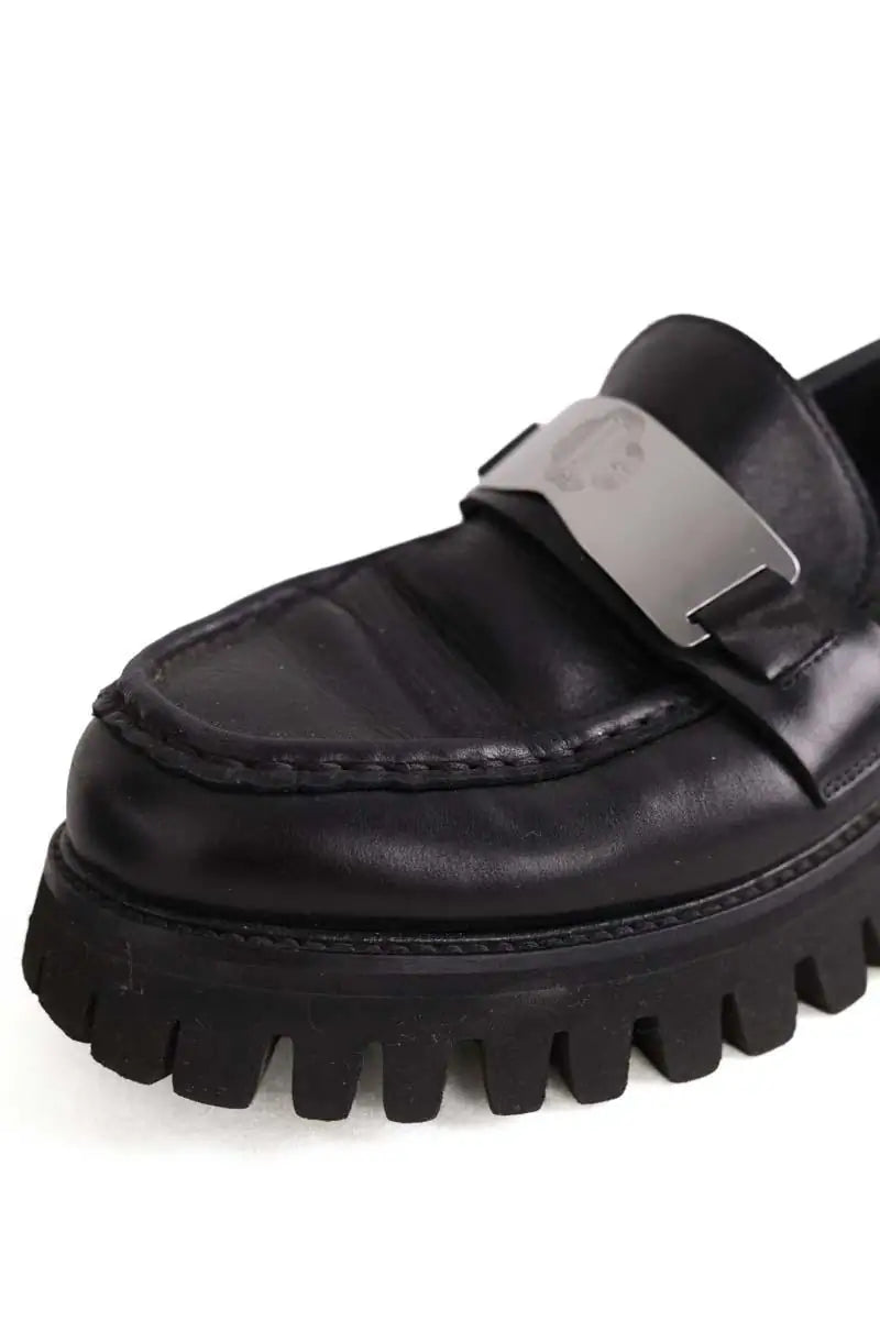 Mocassins Maje Noir en Cuir
