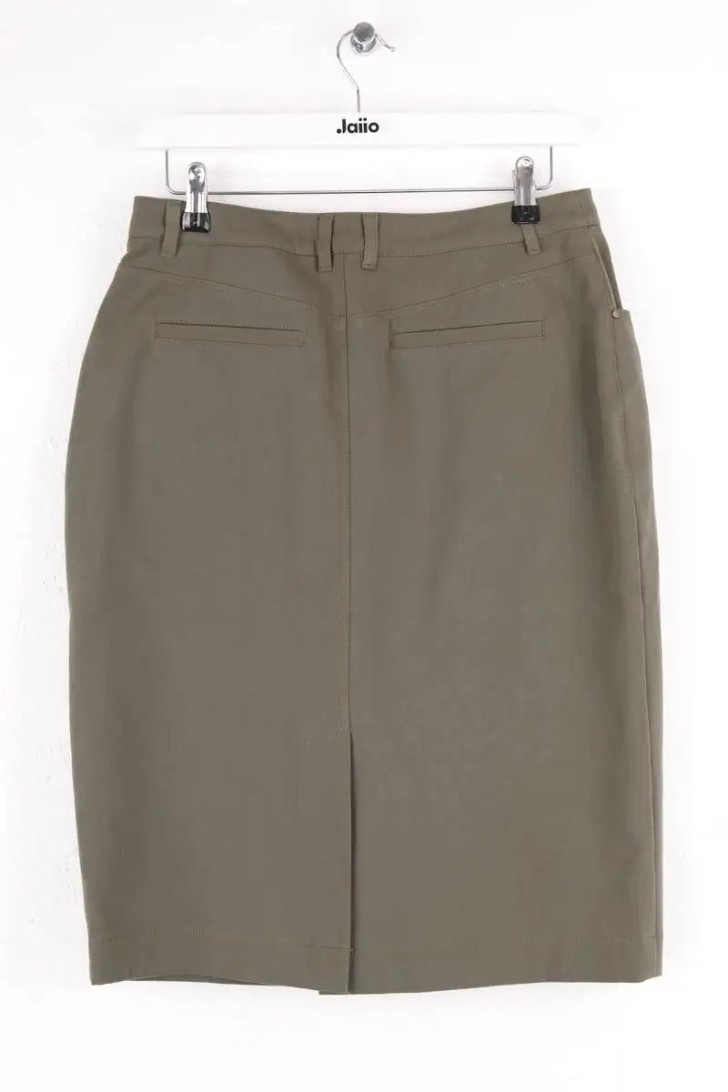 Jupe The Kooples Kaki en Coton
