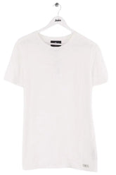 T-shirt 7 For All Mankind Blanc en Coton, taille M - Seconde Main