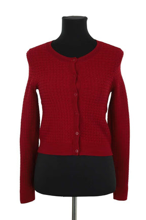 Cardigan Sandro  Rouge