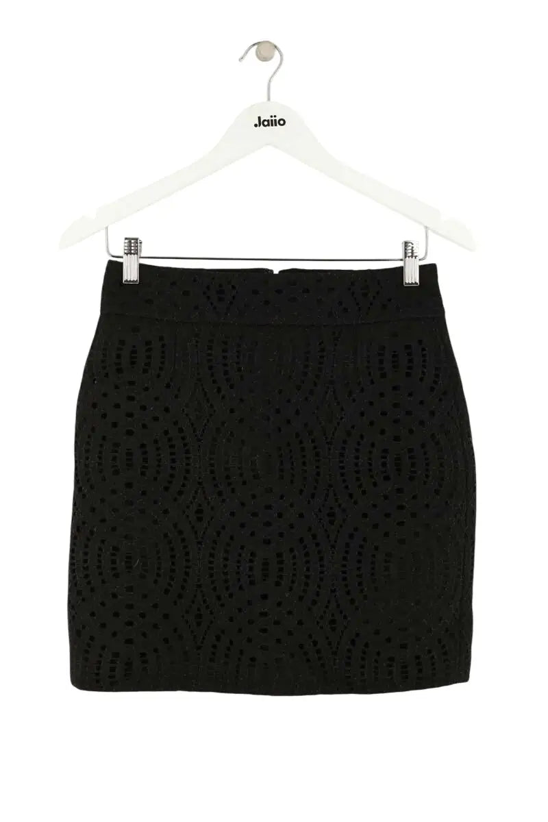 Jupe Maje Noir en Coton, taille M - Seconde Main