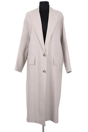 Blazer Margaux Lonnberg Gris en Synthétique, taille XS - Seconde Main