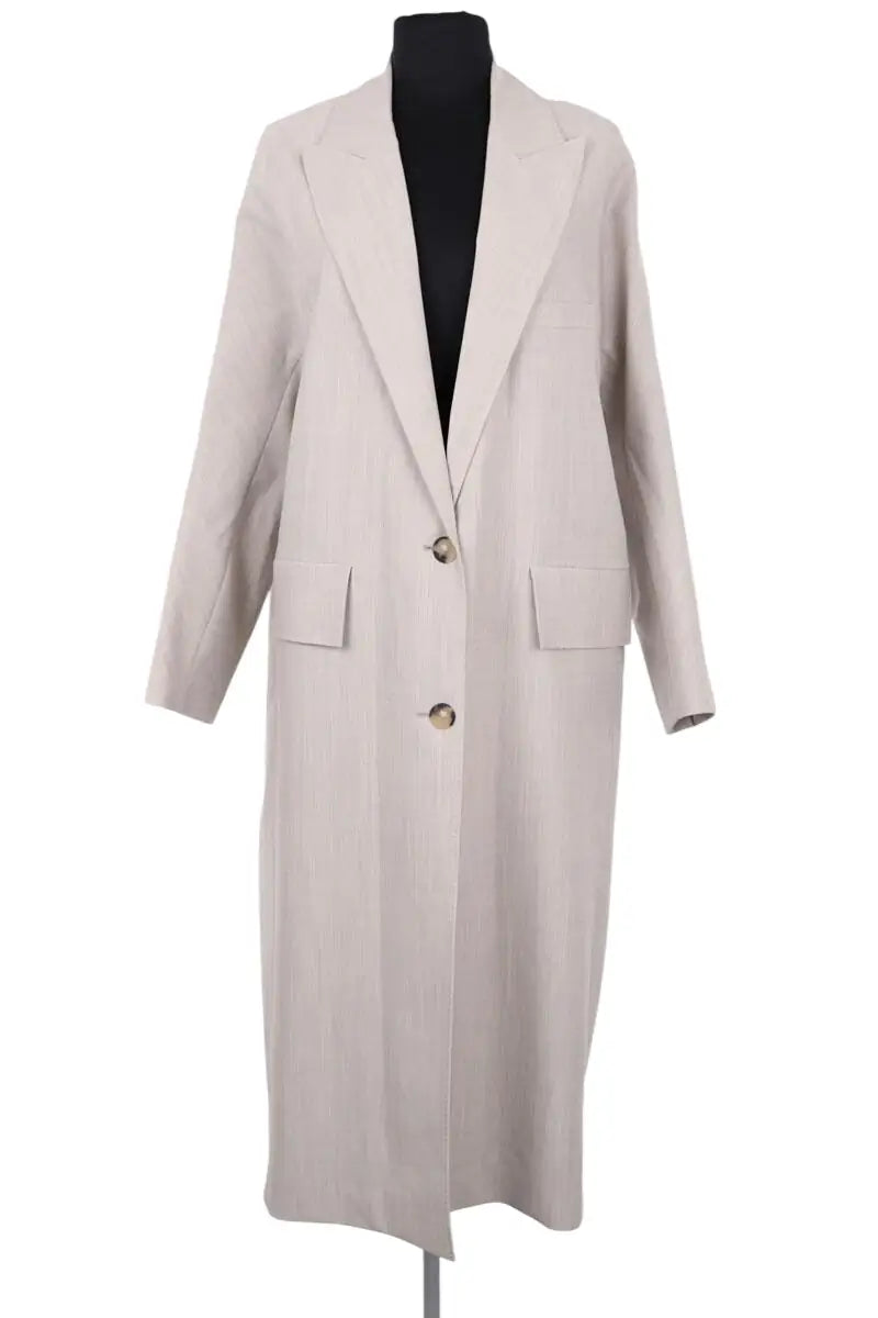 Blazer Margaux Lonnberg Gris en Synthétique, taille XS - Seconde Main