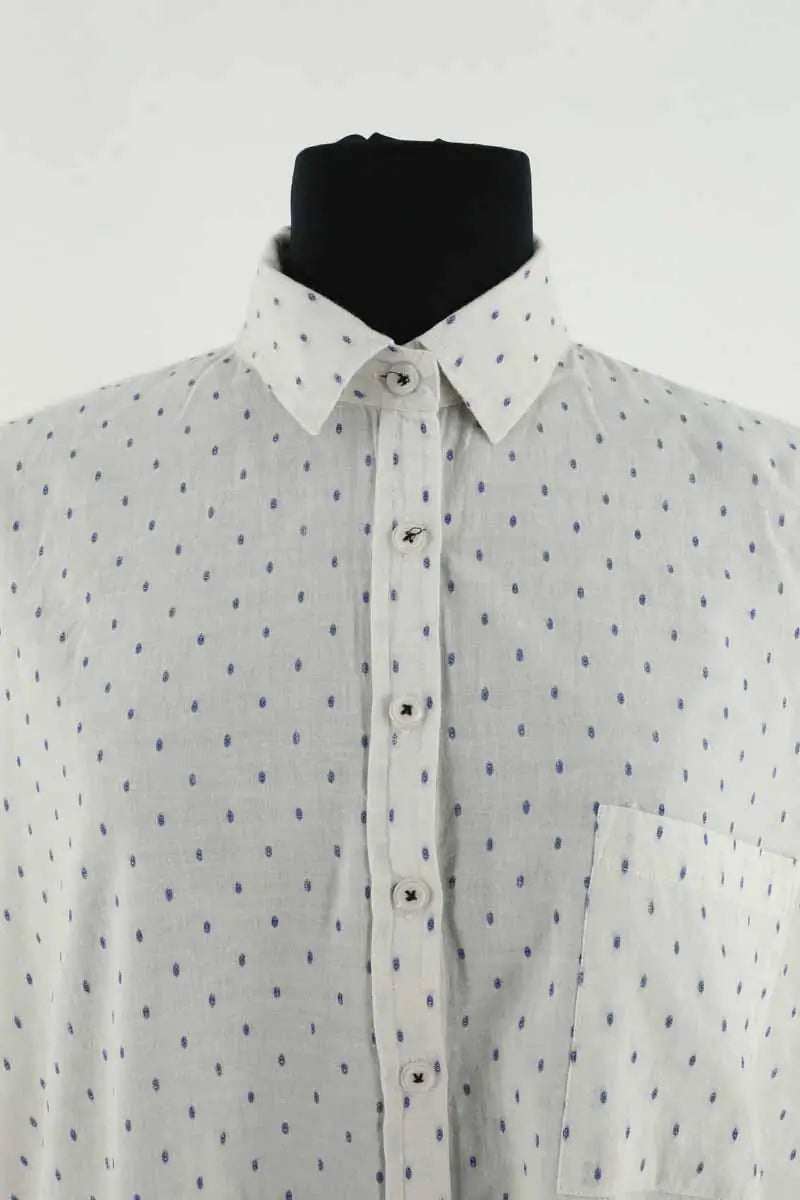 Top Leon & Harper Blanc en Coton