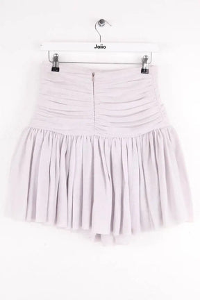 Mini jupe Tara Jarmon Gris en Synthétique