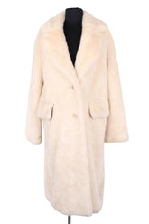 Manteau Essentiel Antwerp Blanc en Synthétique, taille XS - Seconde Main