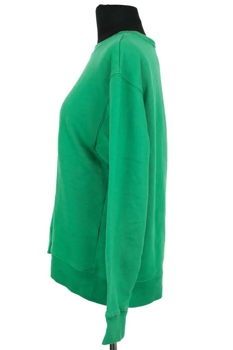 Sweatshirt Sandro Vert en Coton