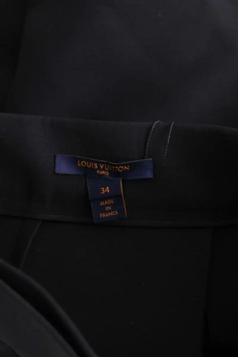 Jupe Louis Vuitton Noir en Synthétique
