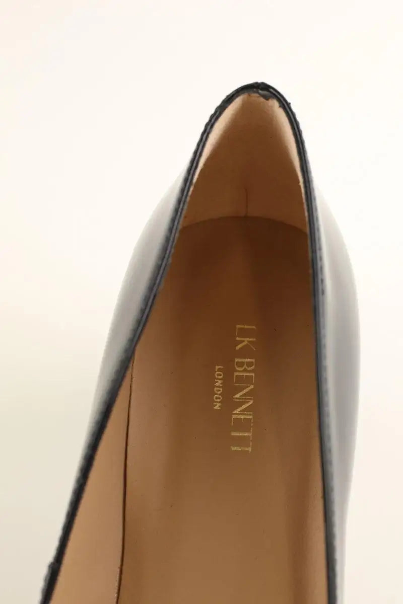 Talons LK Bennett Sloane Marine en Cuir verni