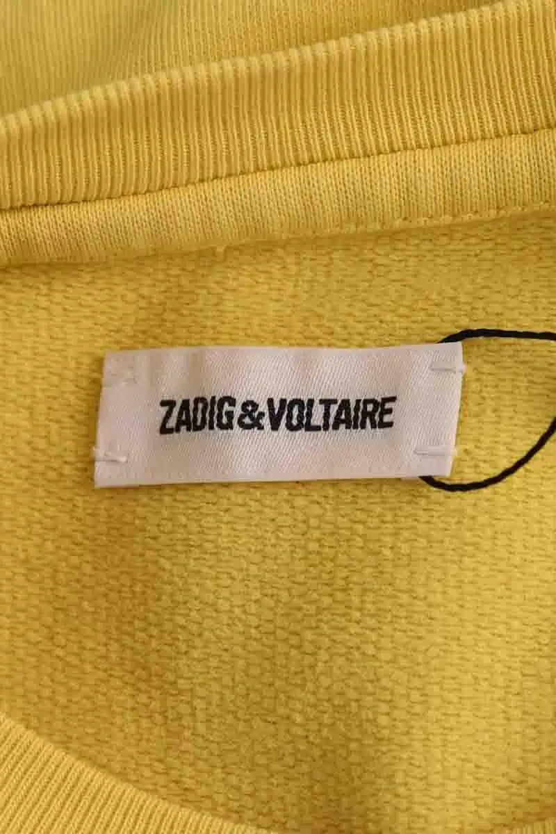 Sweatshirt Zadig & Voltaire Jaune en Coton