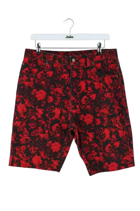 Bermuda Saint Laurent Rouge en Coton, taille XS - Seconde Main