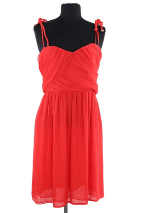 Robe The Kooples Rouge en Synthétique, taille M - Seconde Main