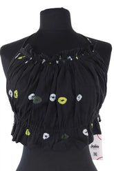 Top sans manche Other Brand Noir en Coton, taille M - Seconde Main