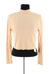 Pull Maje Rose en Coton, taille S - Seconde Main