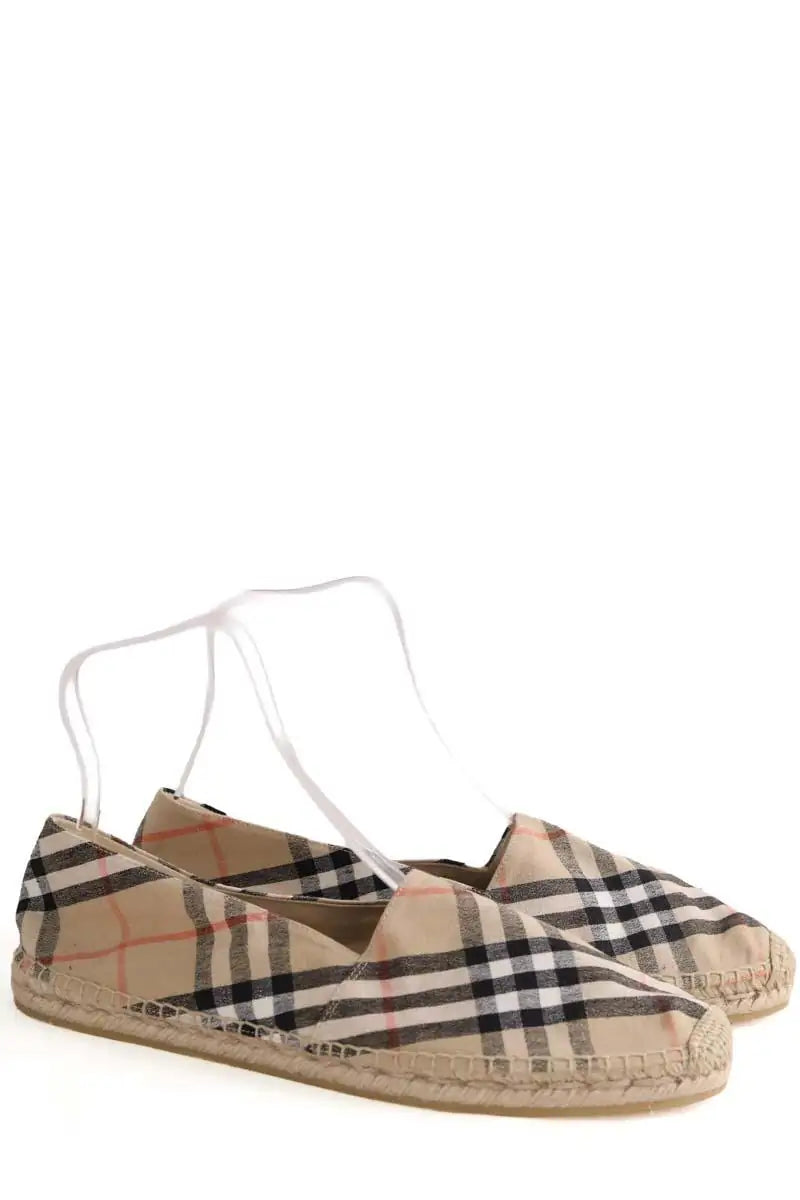 Espadrilles Burberry Beige en Tissu