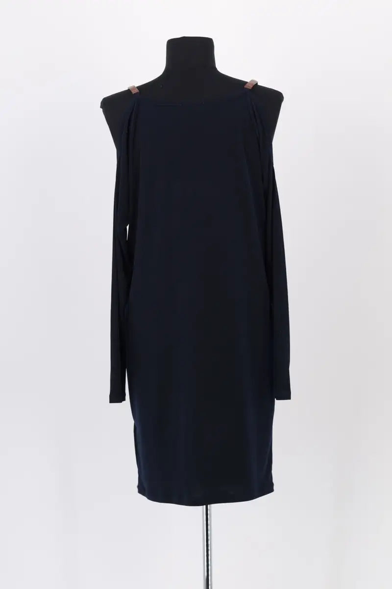 Robe Michael Kors Marine en Coton - élasthanne