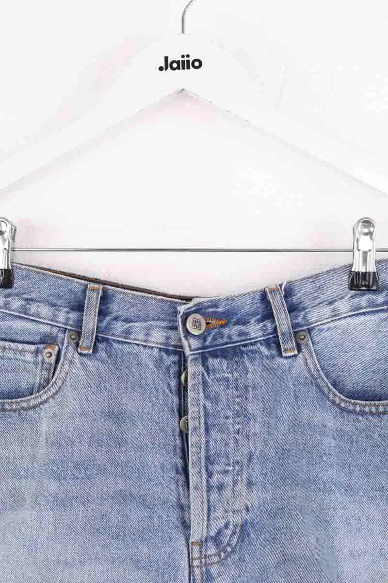 Mini short Rouje Bleu en Coton