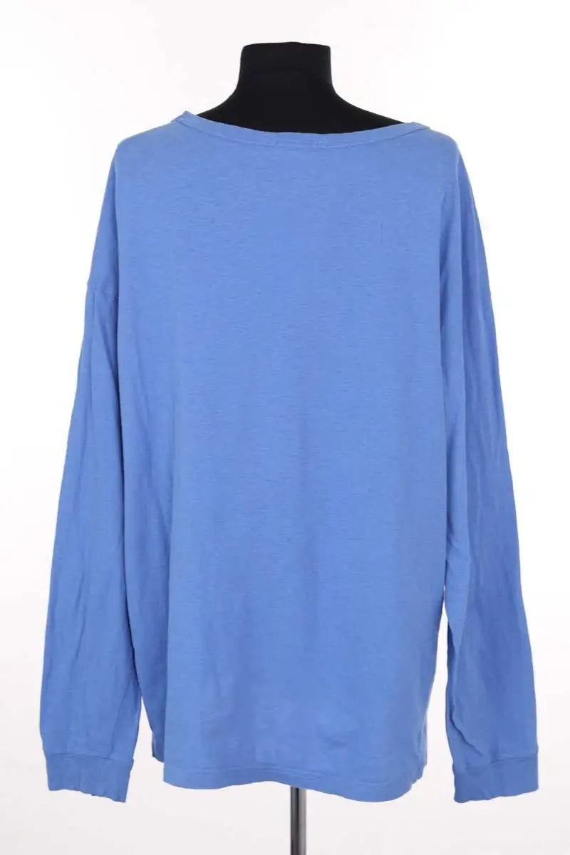 T-shirt American Vintage Bleu en Coton