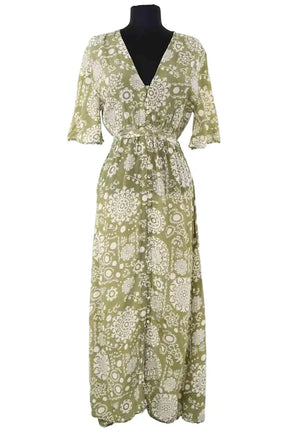 Robe Maison Hotel Vert en Viscose, taille XS - Seconde Main
