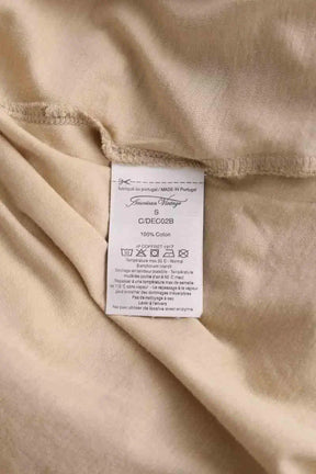 Top American Vintage Beige en Coton