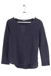 Pull Claudie Pierlot Bleu en Lin, taille S - Seconde Main