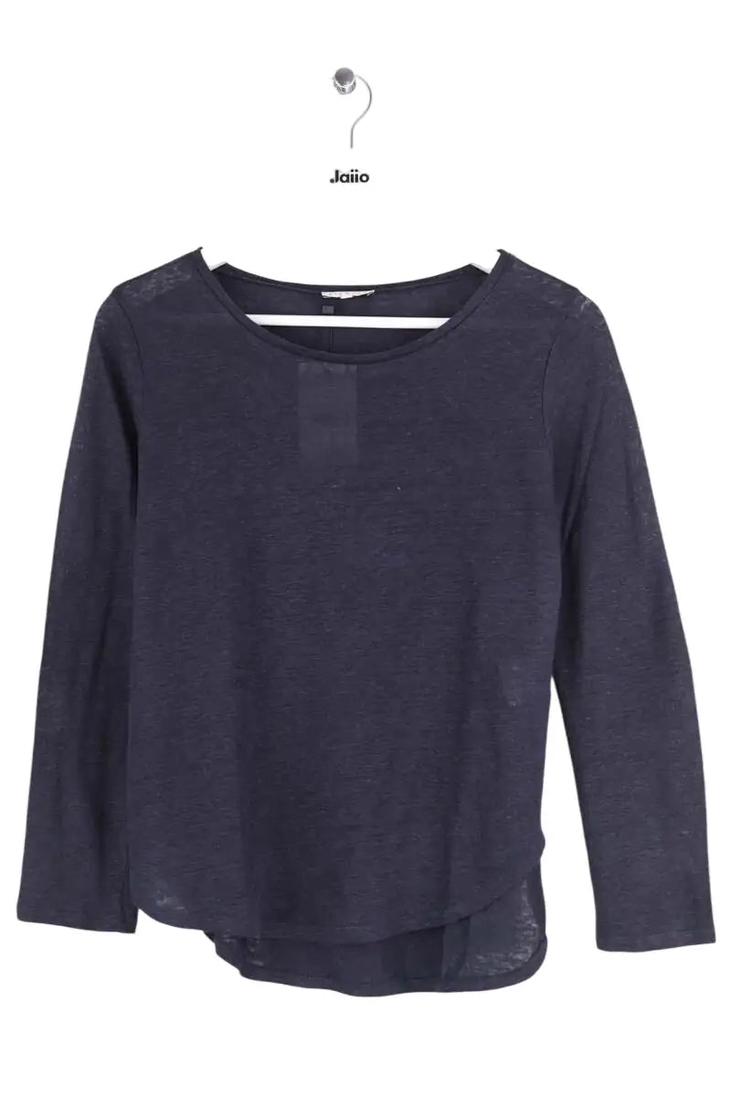 Pull Claudie Pierlot Bleu en Lin, taille S - Seconde Main