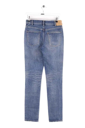 Jean slim Celine Bleu en Coton