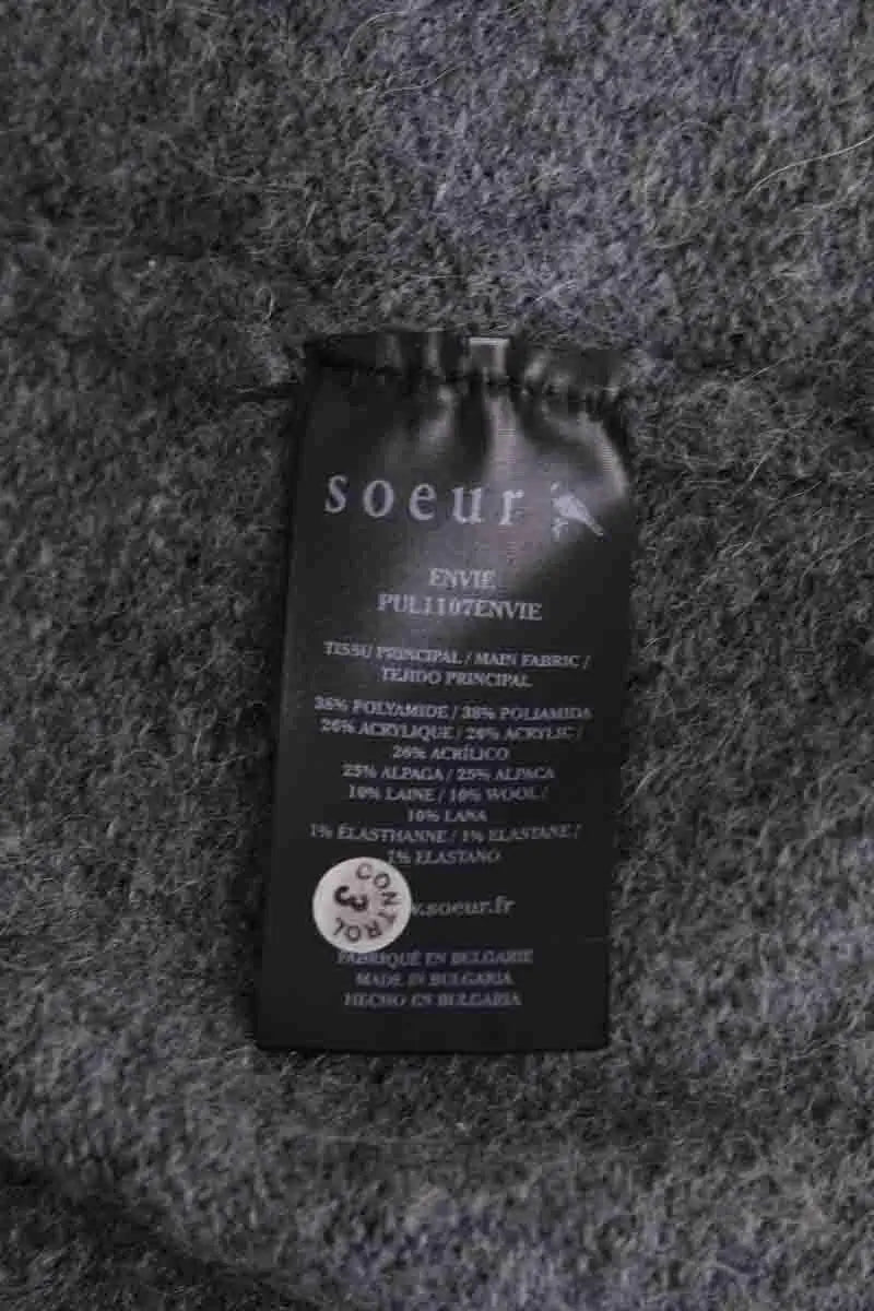 Pull Soeur Gris en Synthétique