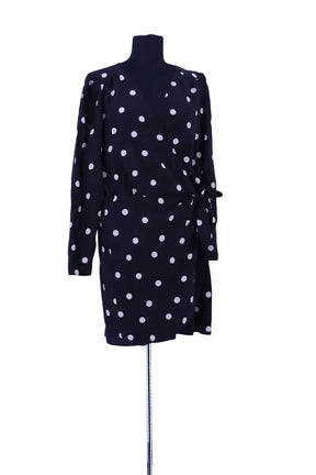 Robe Sézane Noir en Soie, taille XXL - Seconde Main