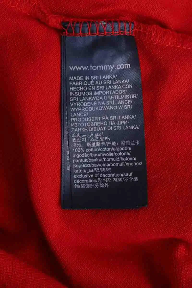 Polo Tommy Hilfiger Rouge en Coton