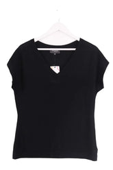 T-shirt Eric Bompard Noir en Soie, taille XL - Seconde Main