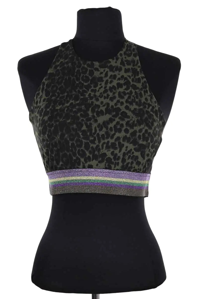 Brassière Maje Noir en Synthétique, taille S - Seconde Main