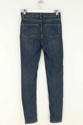 Jean slim Maje Bleu en Coton