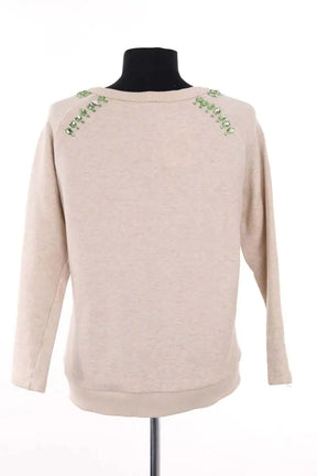 Sweatshirt Maje Beige en Coton