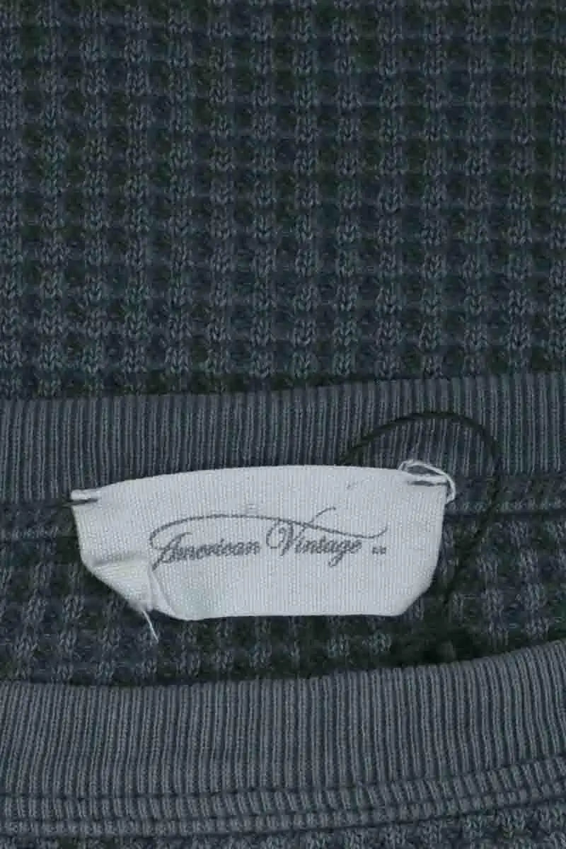 Top American Vintage Gris en Coton