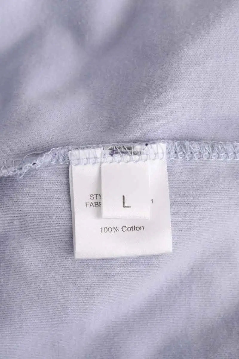 T-shirt Raf Simons Gris en Coton