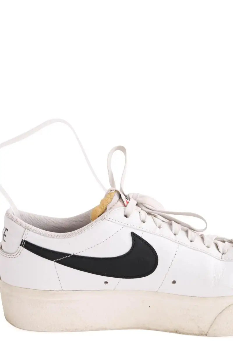 Baskets Nike Blanc en Cuir