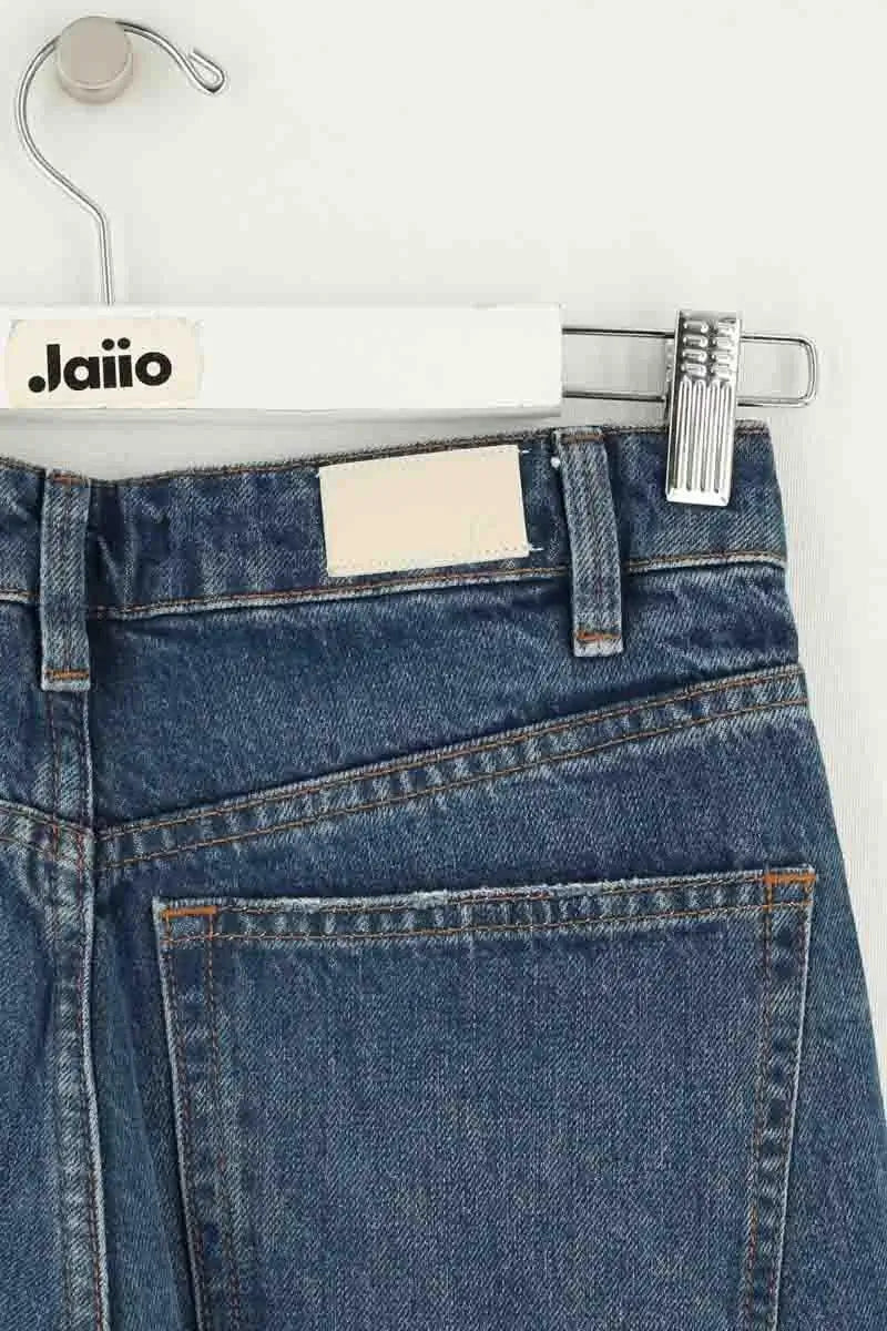 Jean large Maje Bleu en Coton