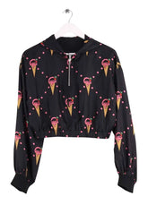 Sweatshirt Gucci Noir en Soie, taille M - Seconde Main