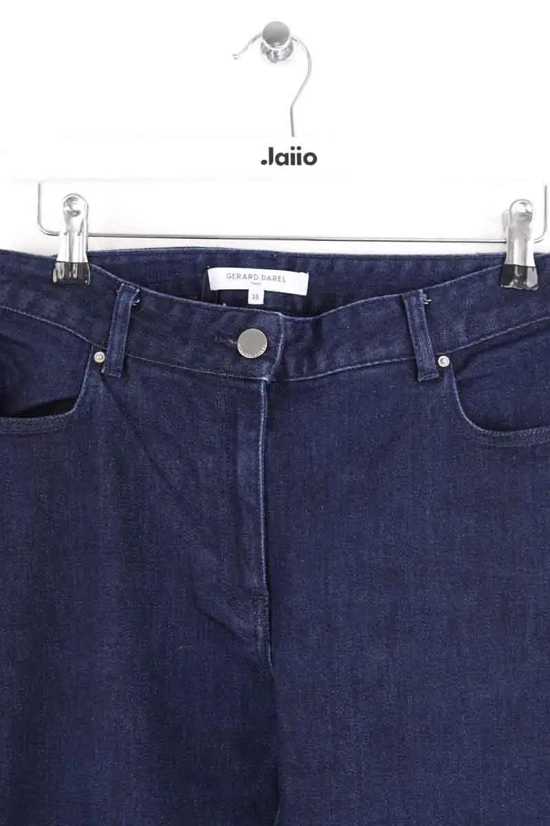 Jean droit Gerard Darel Bleu en Coton