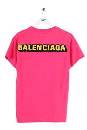 T-shirt Balenciaga Rose en Coton
