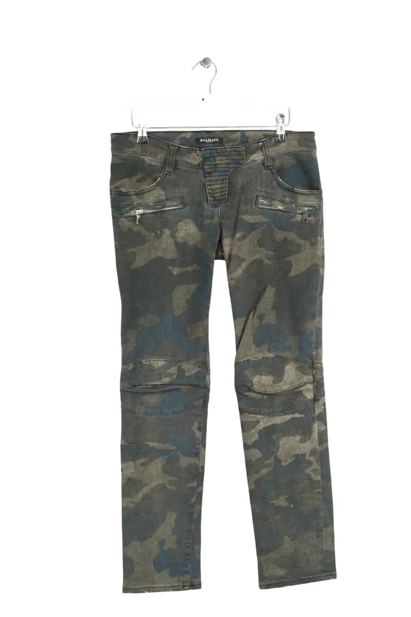 Pantalon droit Balmain  Kaki