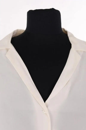 Chemise Equipment Ecru en Soie