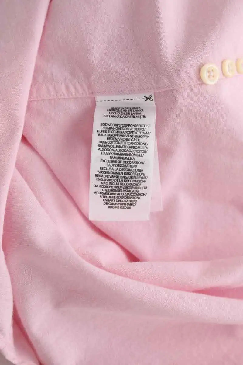 Chemise Ralph Lauren Rose en Coton