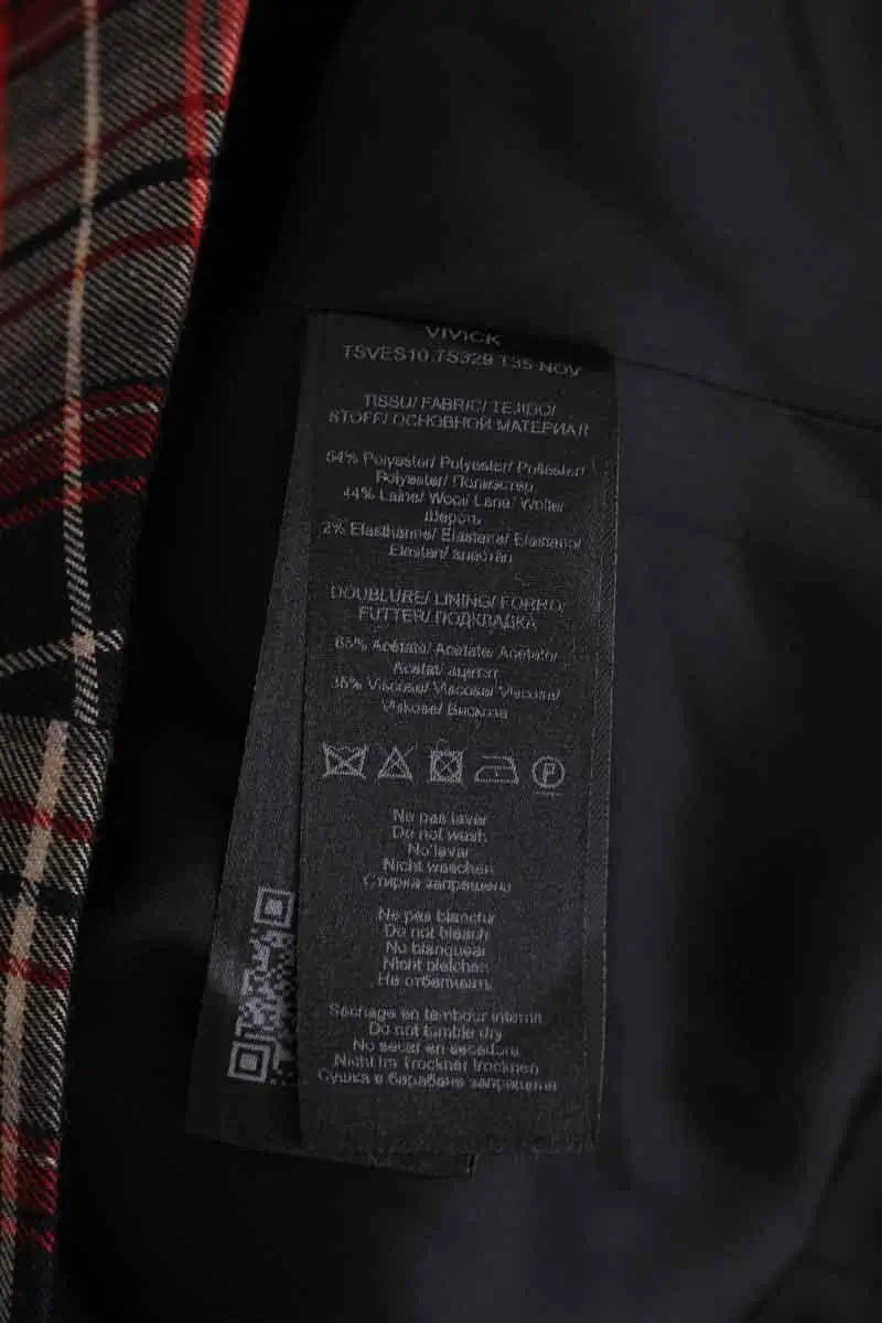 Veste Tara Jarmon Rouge en Synthétique