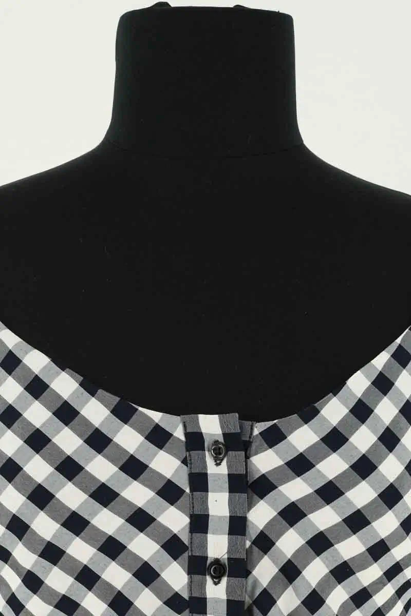 T-shirt Maje Marine en Viscose