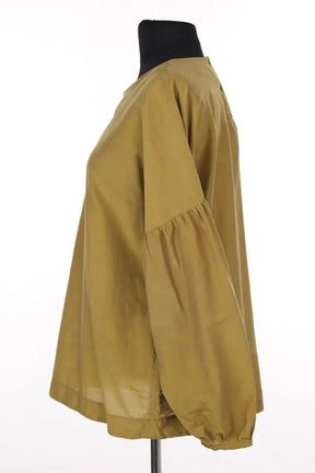 Blouse Momoni Kaki en Viscose