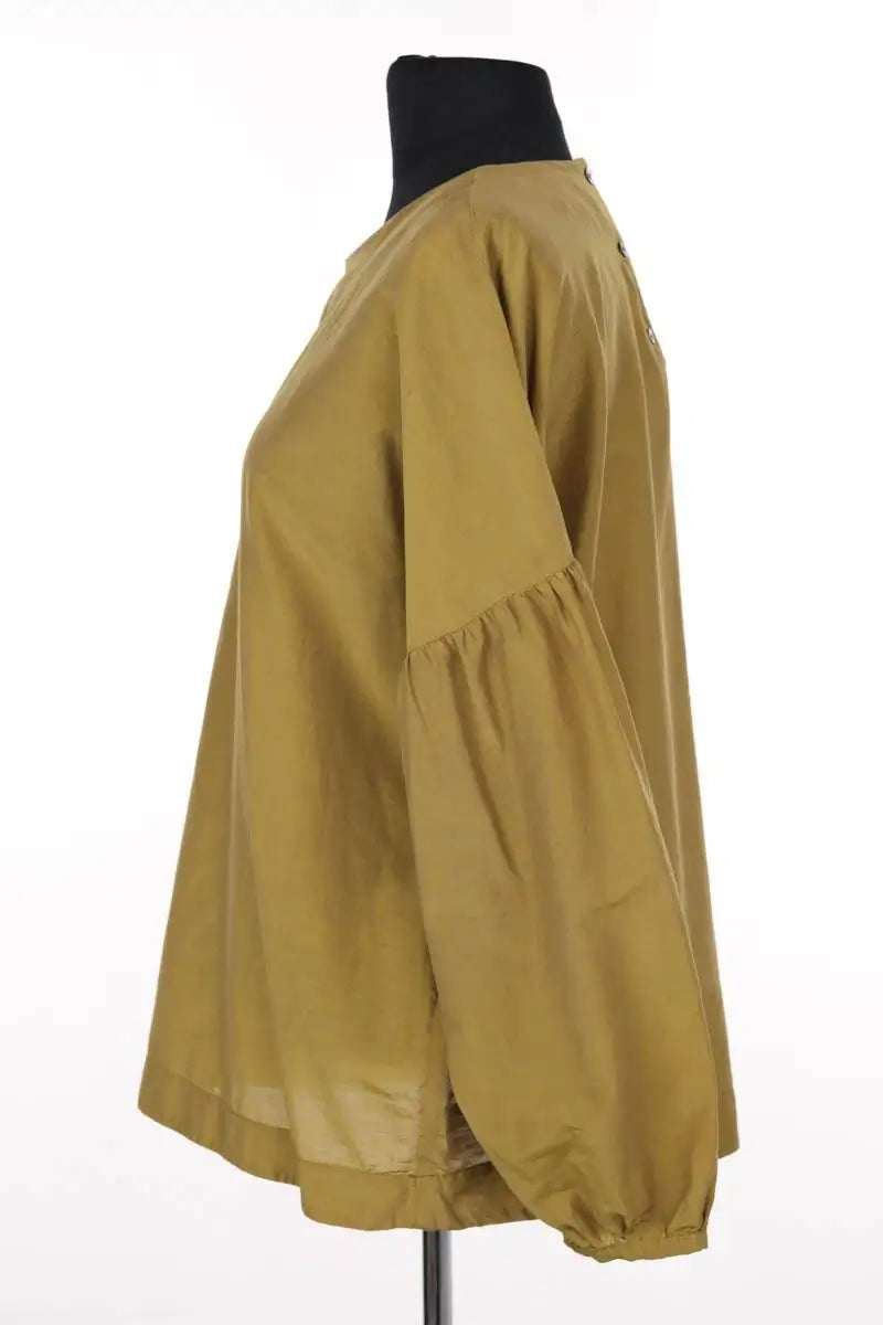 Blouse Momoni Kaki en Viscose