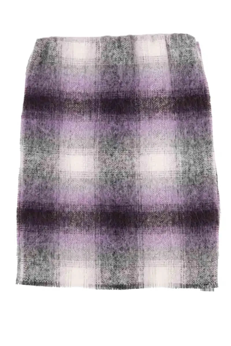 Écharpe Maje Violet en Laine - Seconde Main