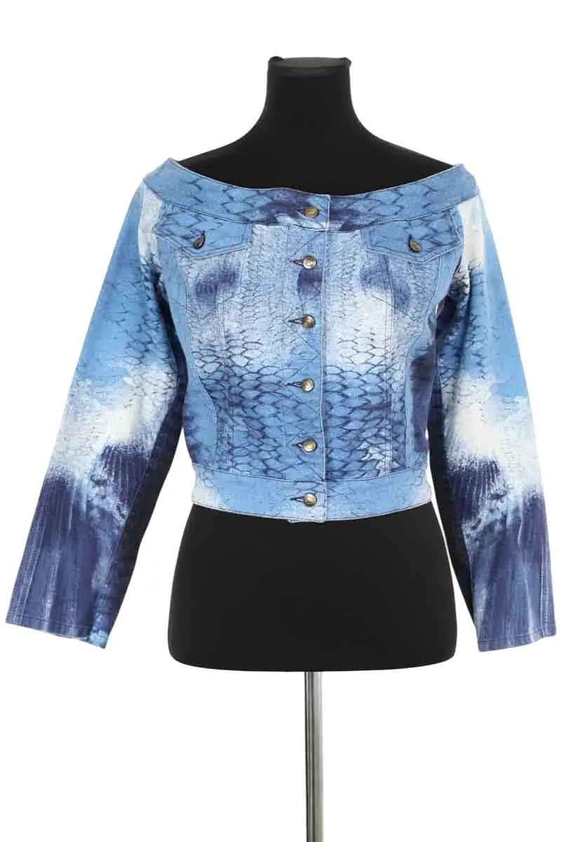 Gilet Roberto Cavalli  Bleu